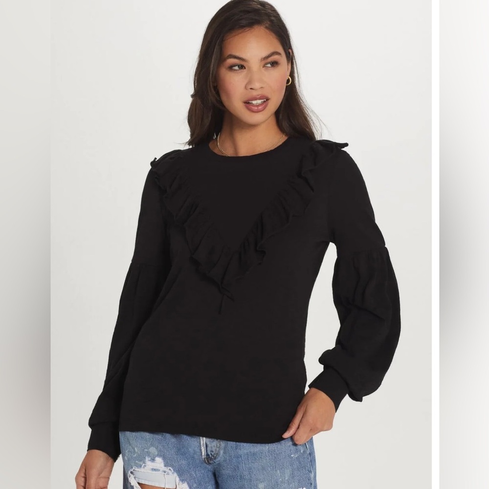 Goldie V Ruffle Top